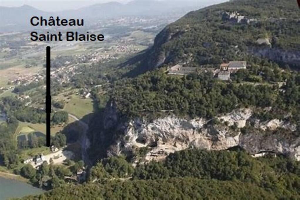 Au Chateau Saint Blaise Virignin Eksteriør bilde